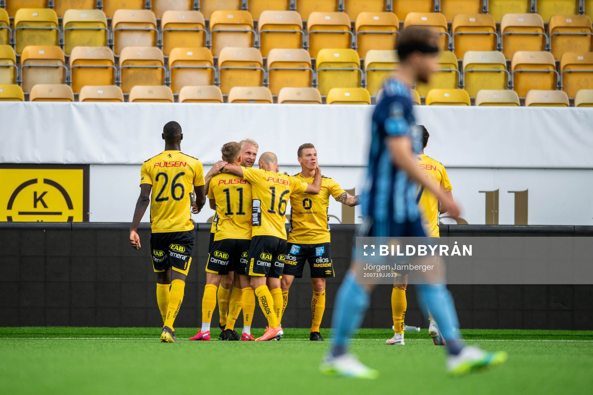 Elfsborgs spelare jublar