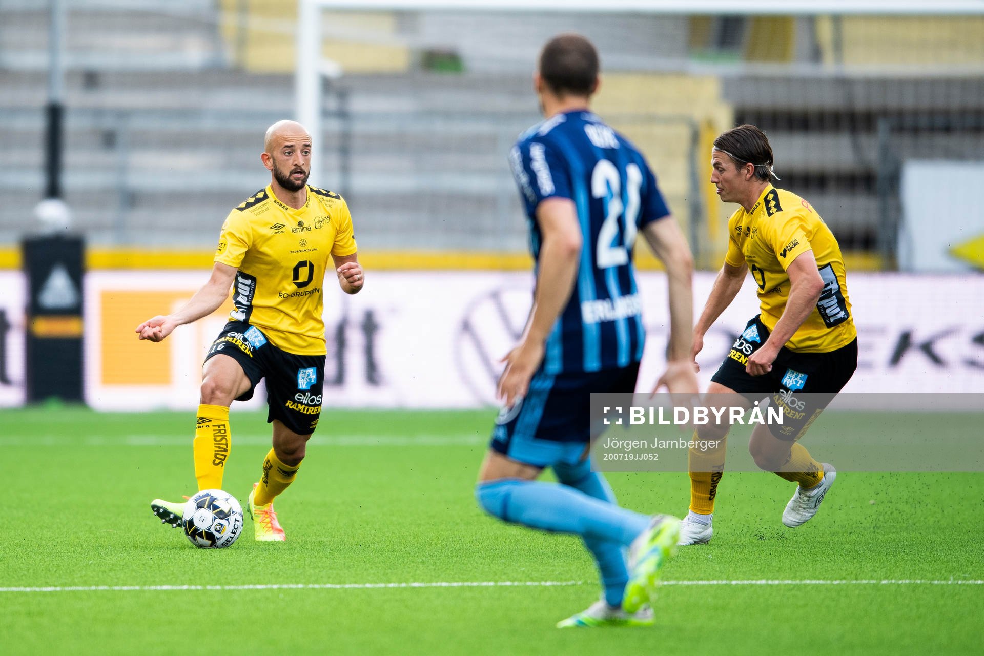 Elfsborgs Robert Gojani och Simon Olsson