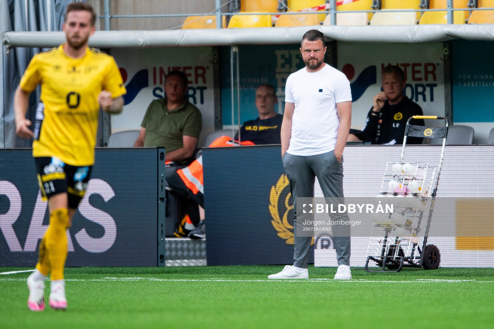 Elfsborgs manager Jimmy Thelin