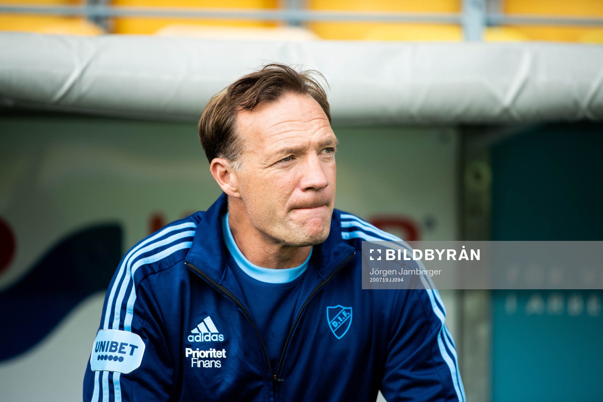 Djurgårdens tränare Kim Bergstrand