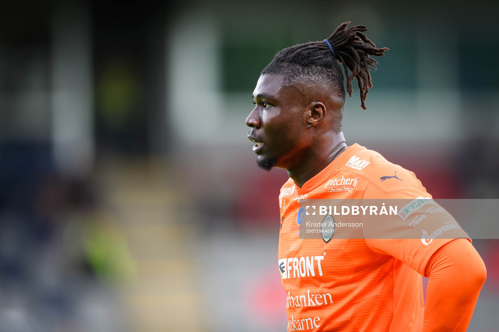 AFC Eskilstunas Samuel Nnamani