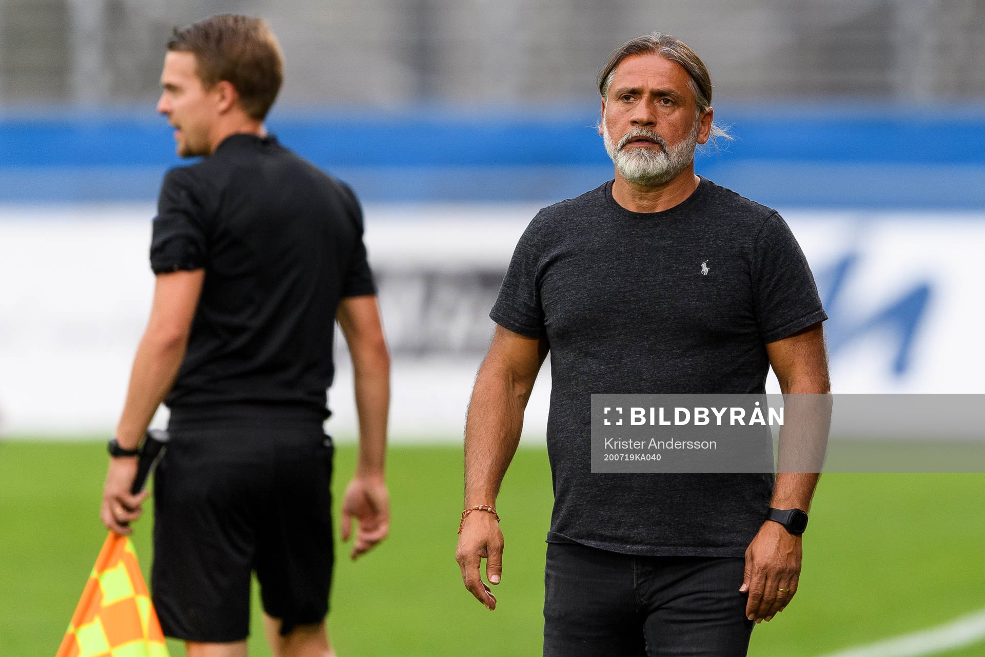 AFC Eskilstunas tränare Özcan Melkemichel