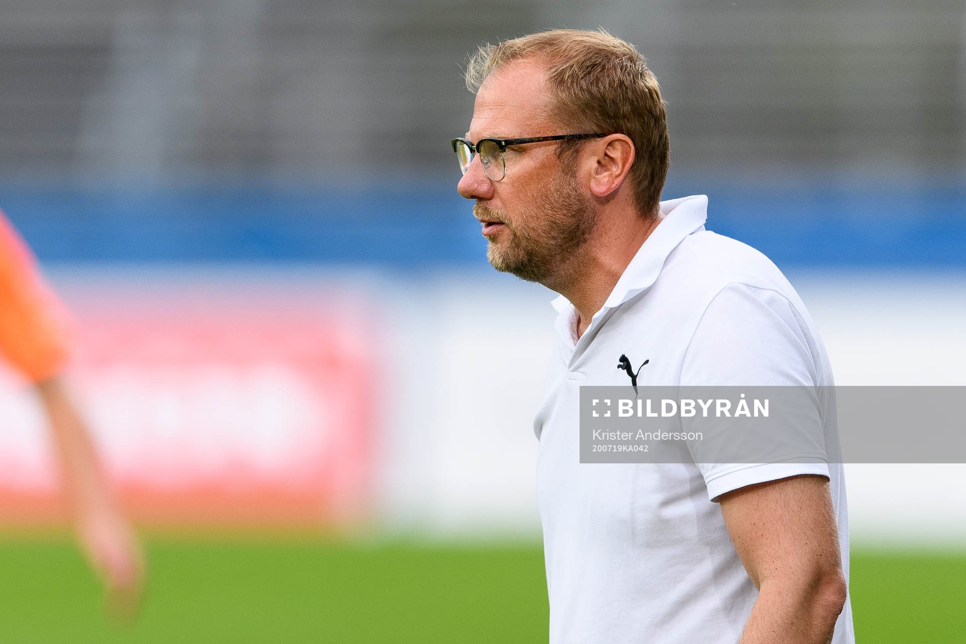 Halmstads tränare Magnus Haglund