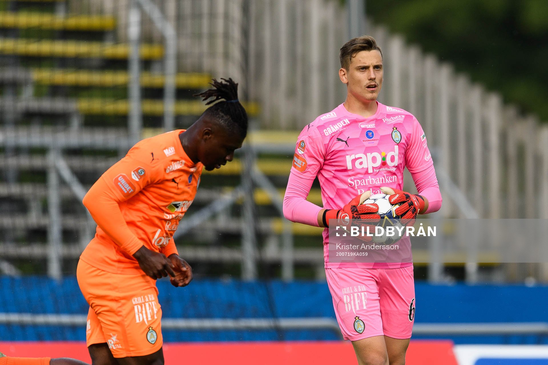 AFC Eskilstunas målvakt Wille Jakobsson