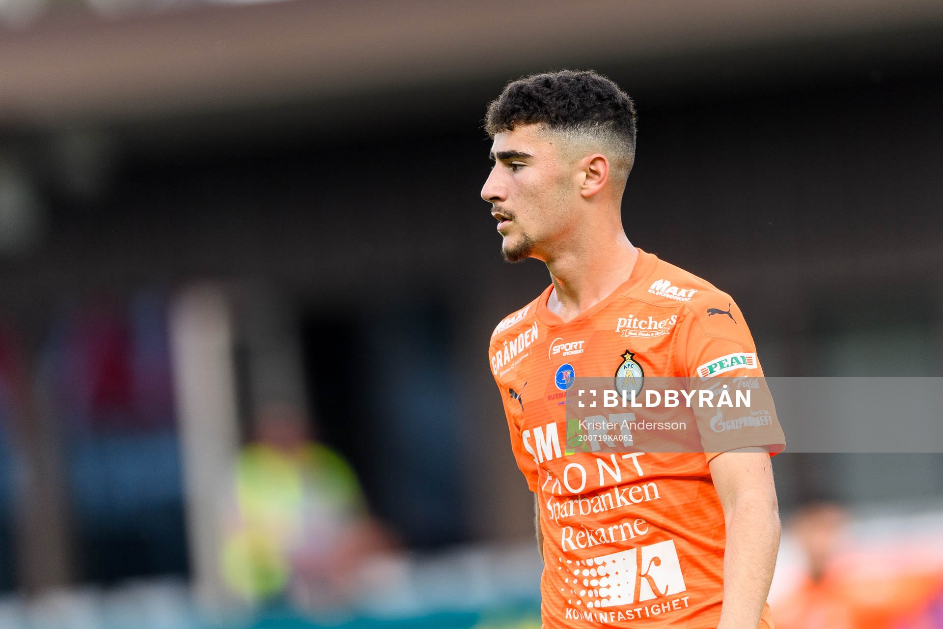 AFC Eskilstunas Ismet Lushaku
