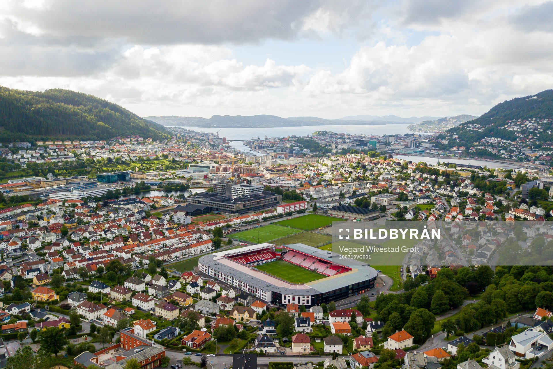 General view of Brann stadion