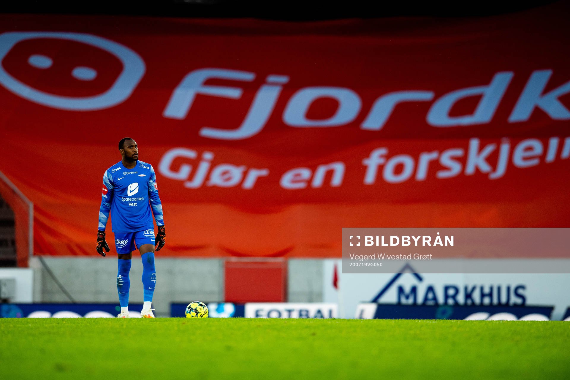Goalkeeper Ali Nadhoim Ahamada of Brann