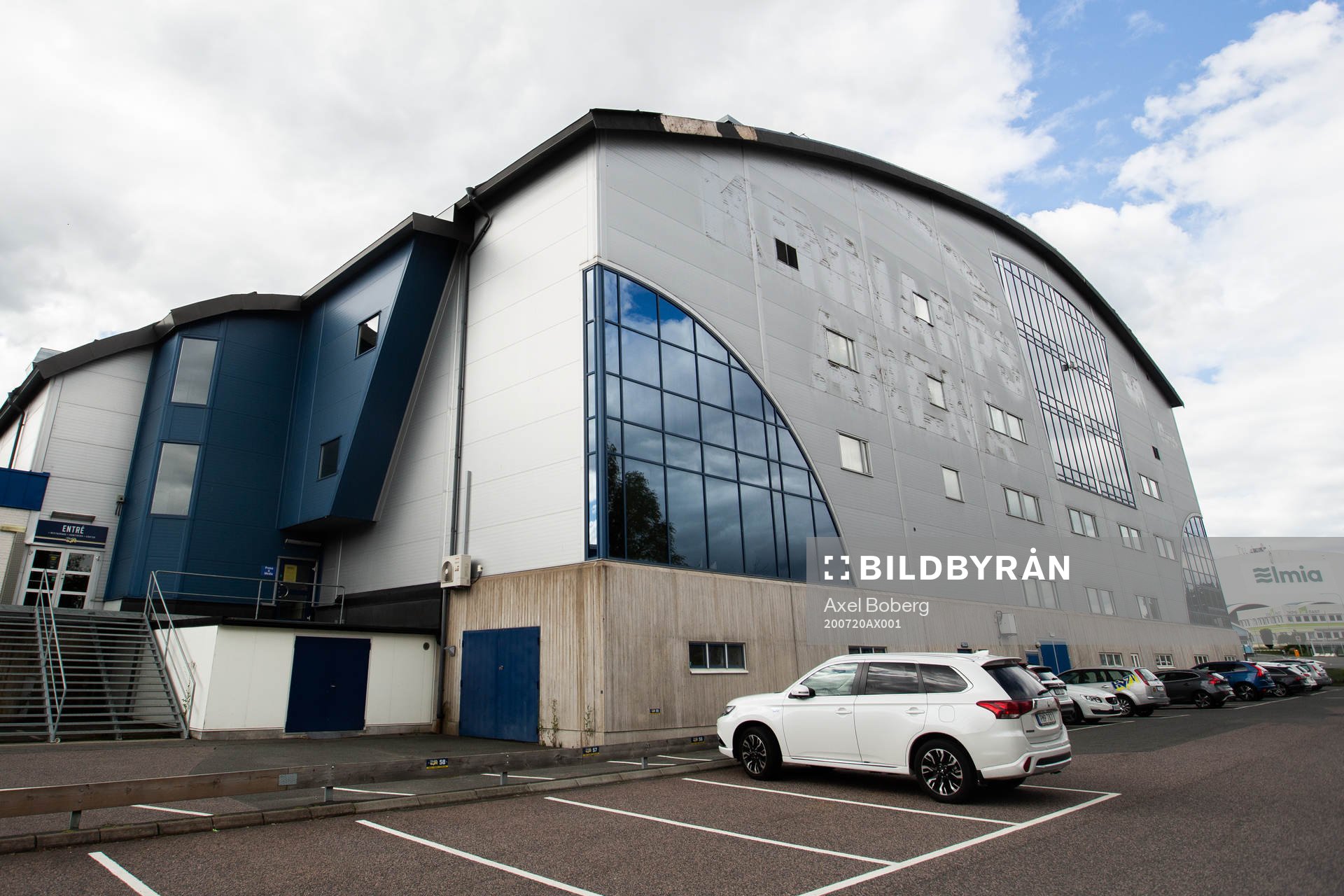 Exteriör av Kinnarps Arena