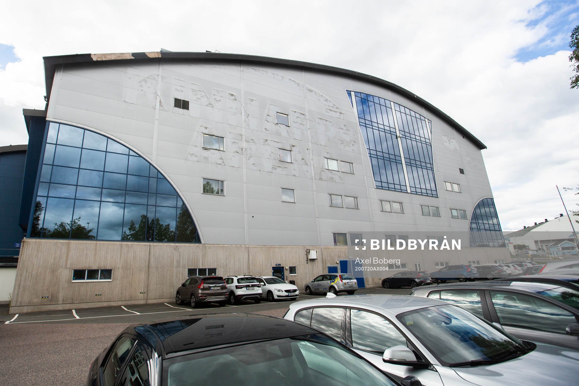 Exteriör av Kinnarps Arena