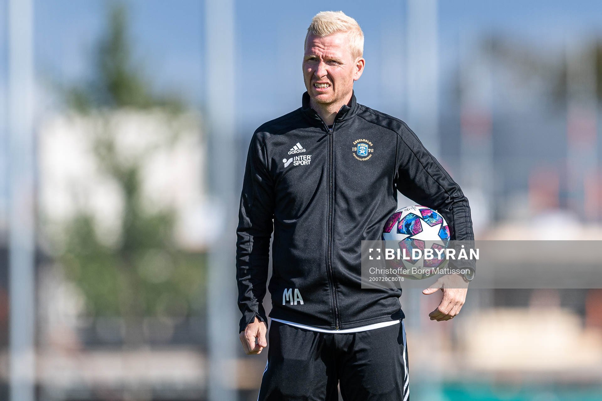 Tränare Mattias Adelstam