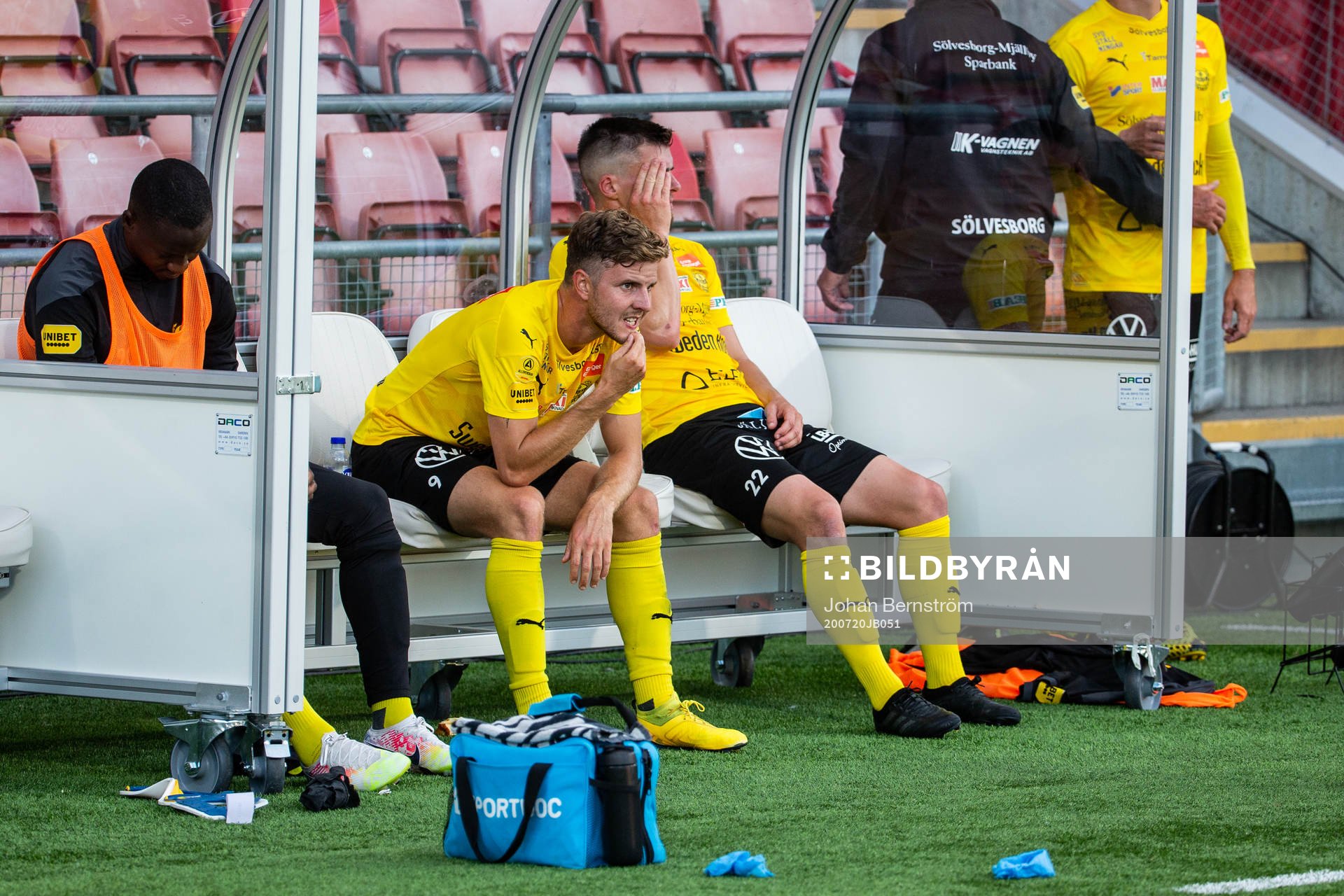 Mjällbys Joel Nilsson deppar