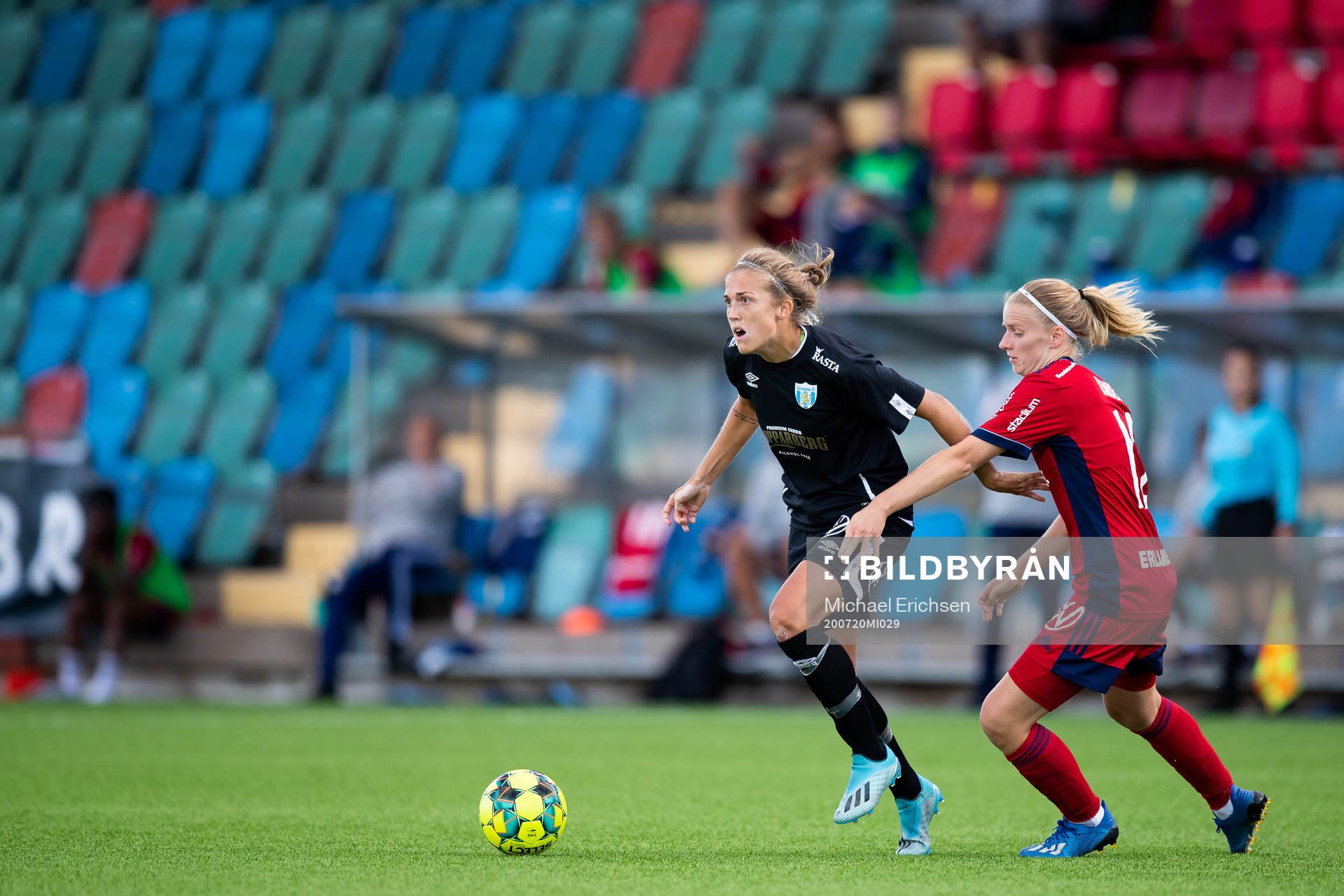 Göteborgs Filippa Angeldal och Djurgårdens Amander Kander