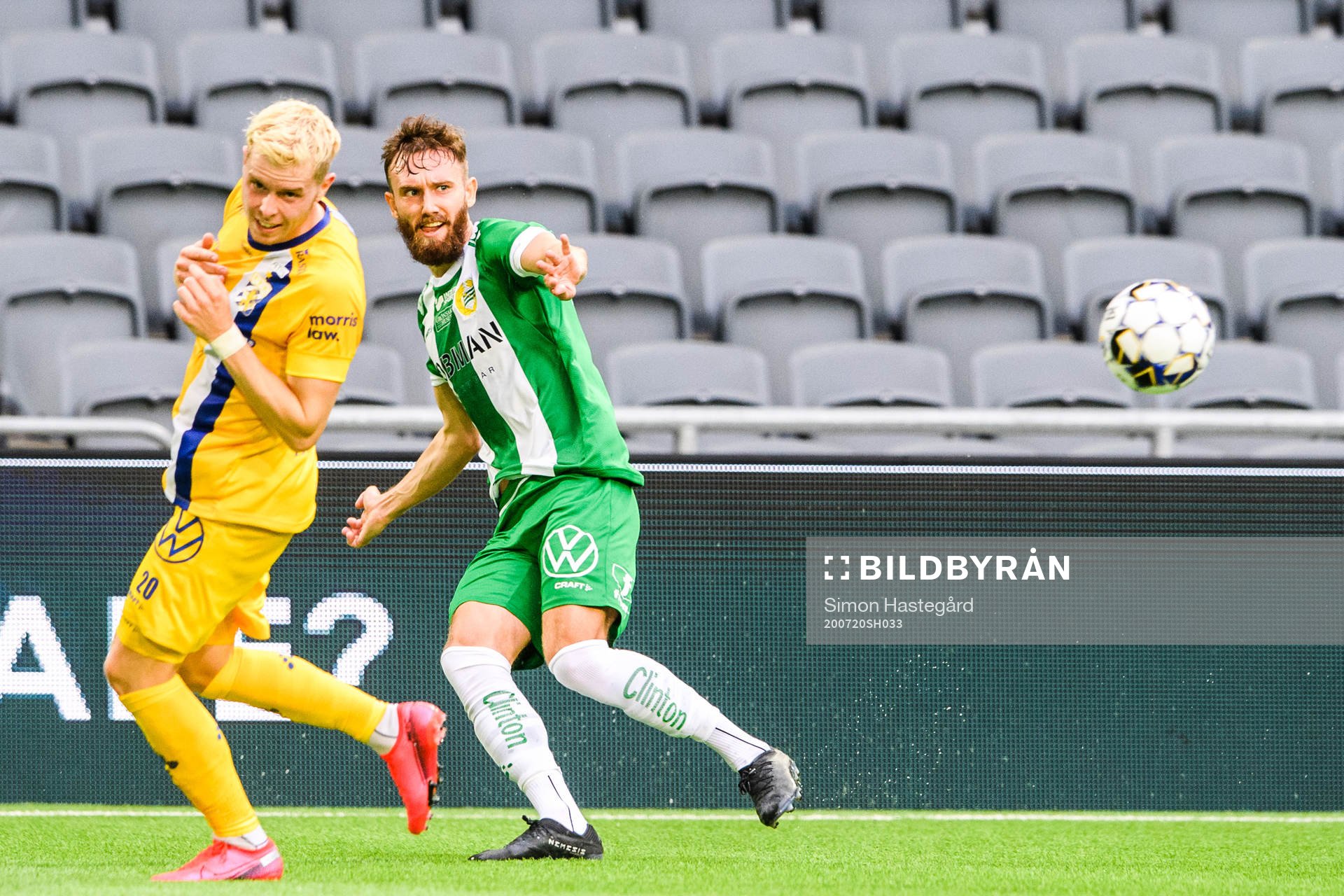 IFK Göteborgs Victor Wernersson och Hammarbys Simon