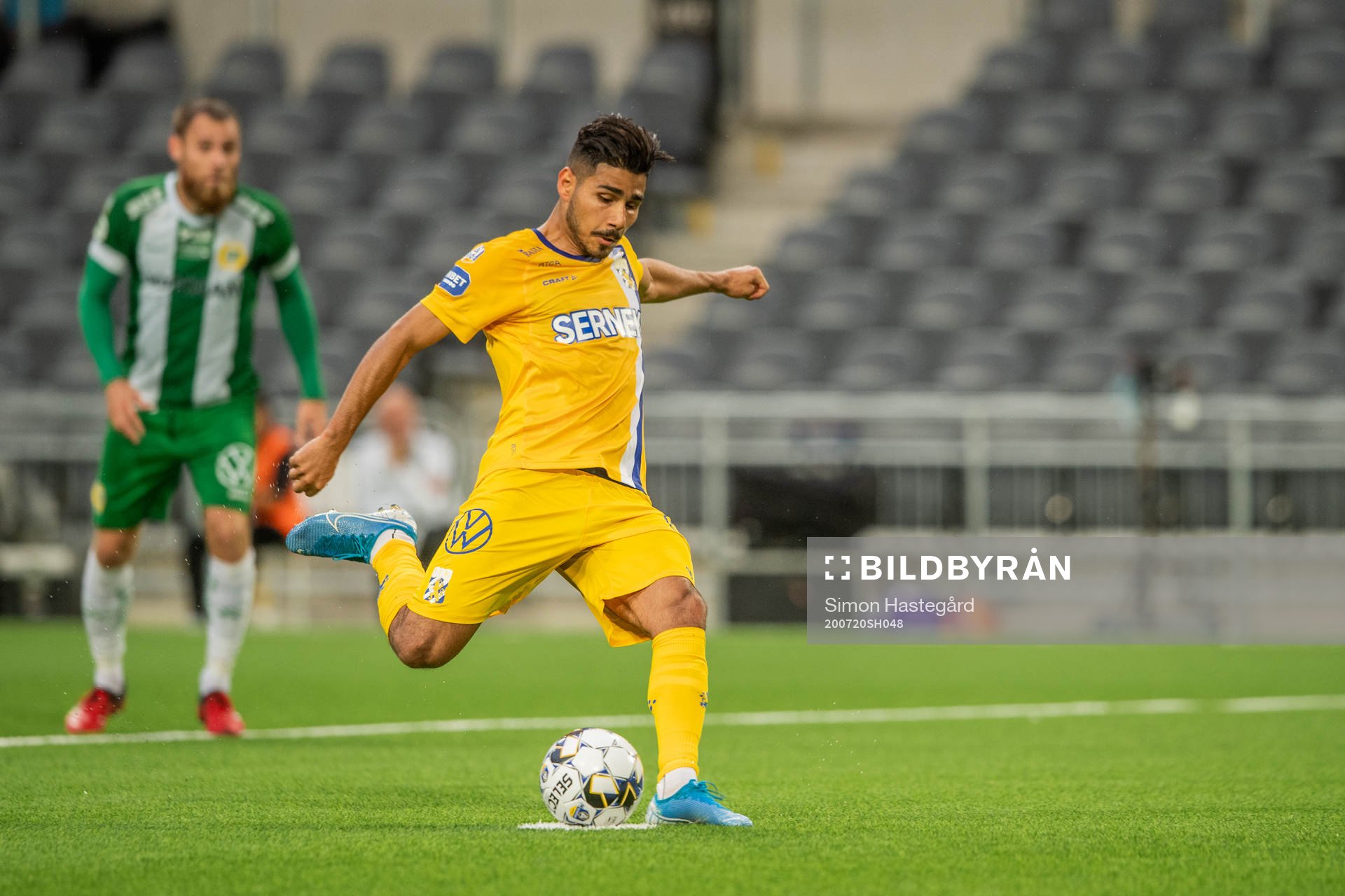 IFK Göteborgs Hosam Aiesh gör 1-1