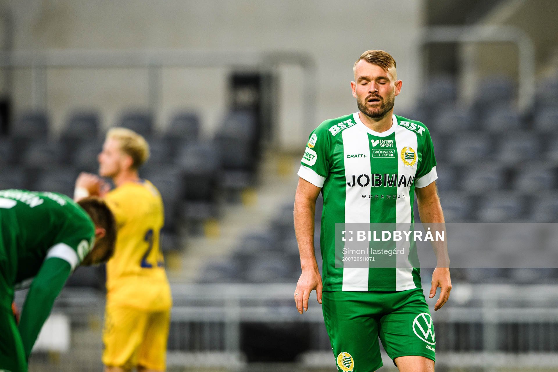Hammarbys Mads Fenger Nielsen deppar