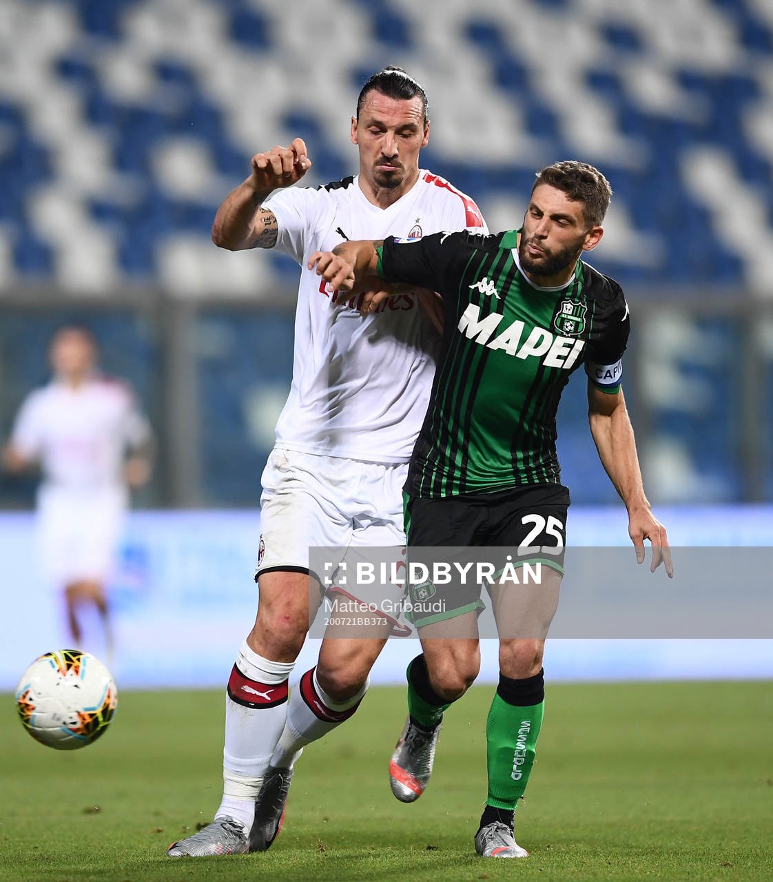 Zlatan Ibrahimovic of AC Milan