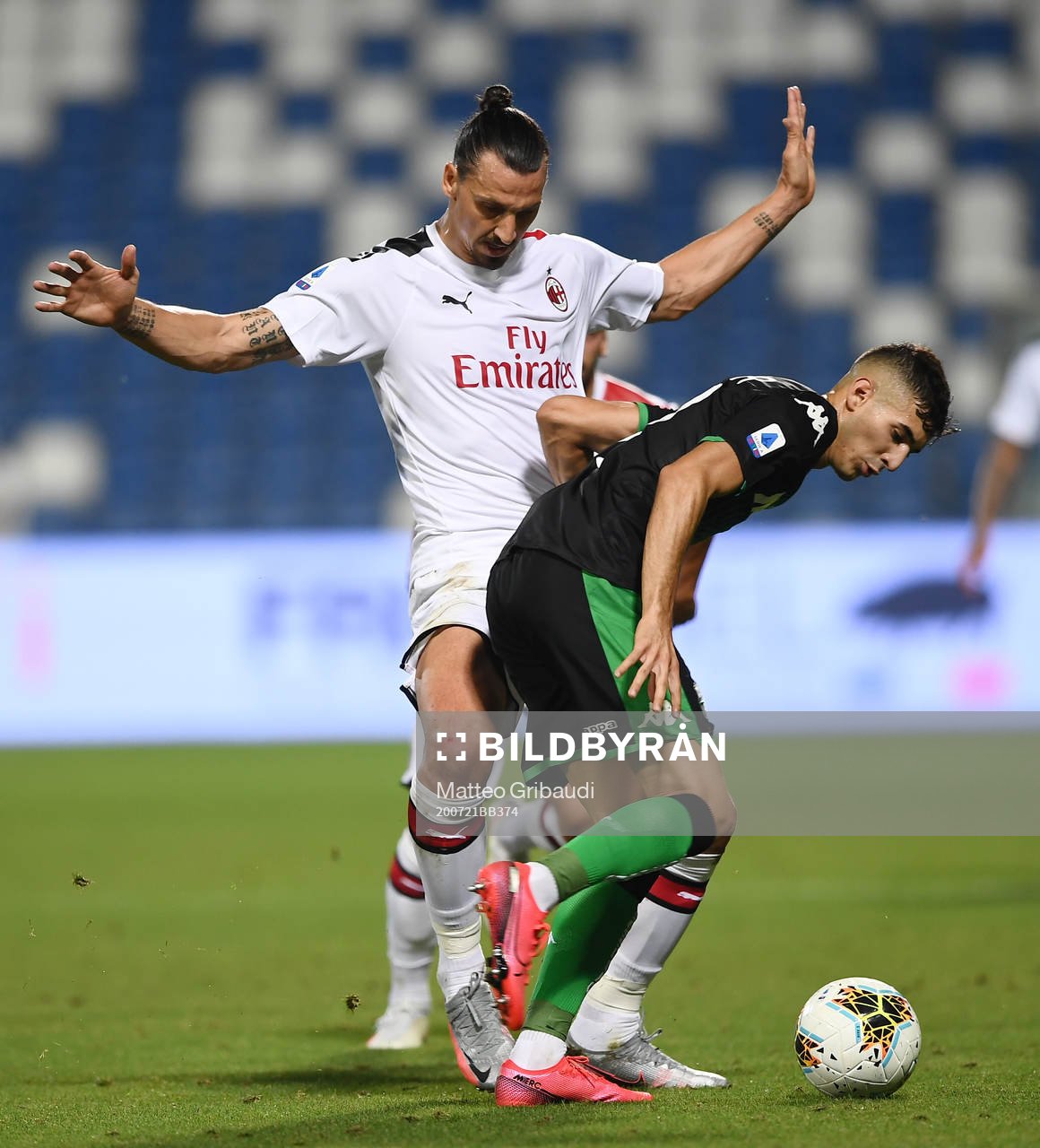 Zlatan Ibrahimovic of AC Milan