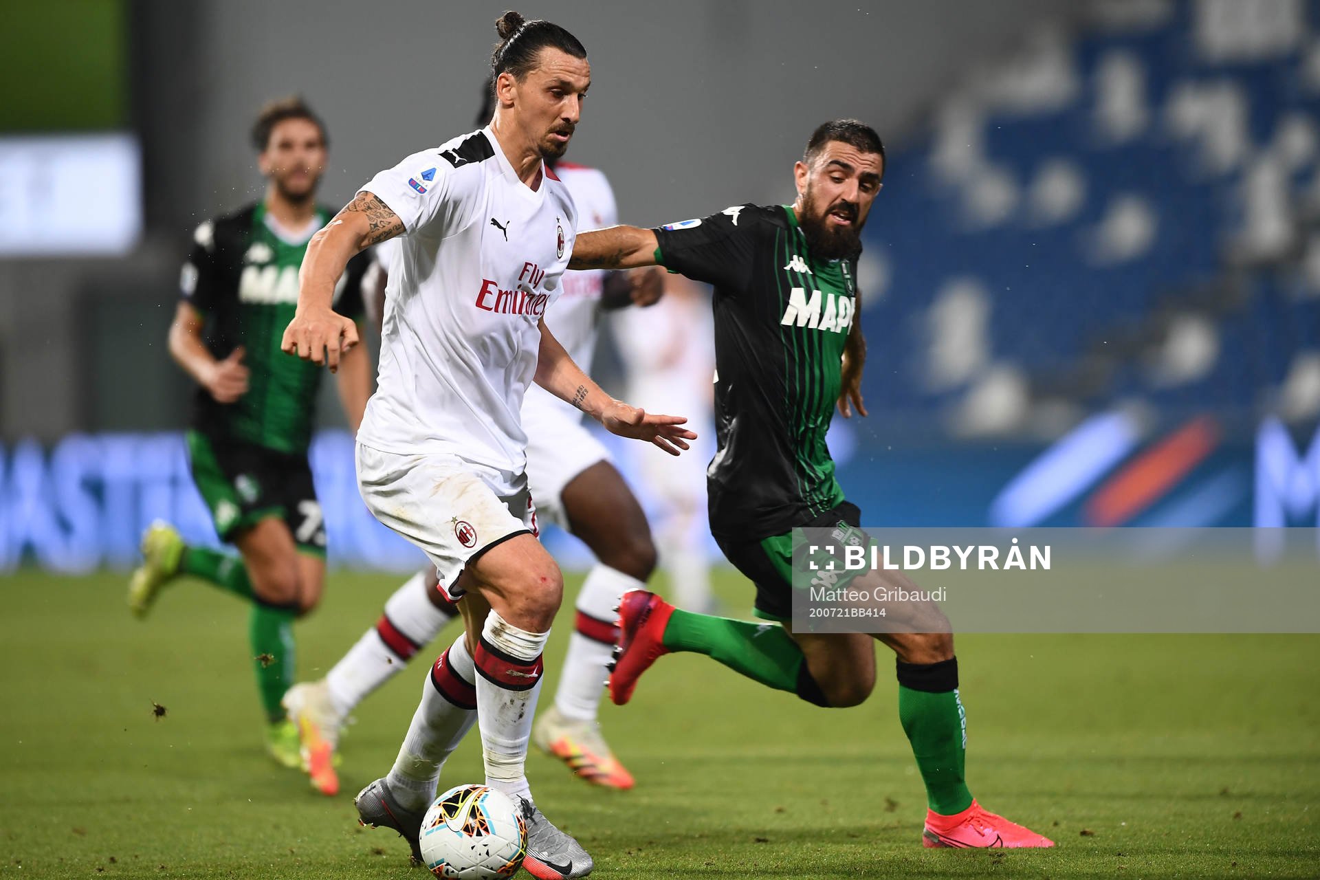 Zlatan Ibrahimovic of AC Milan