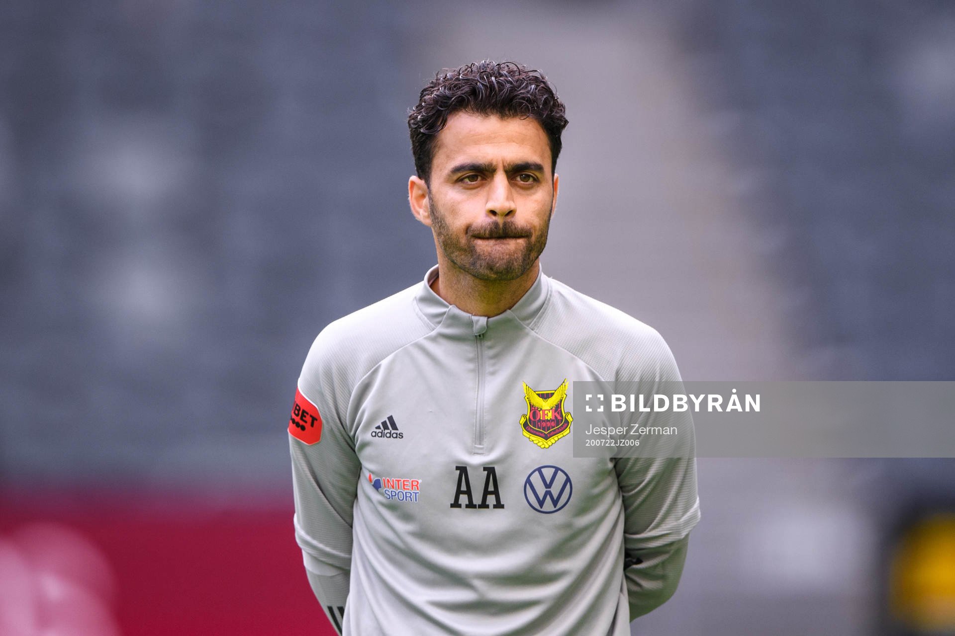 Östersunds assisterande tränare Amir Azrafshan