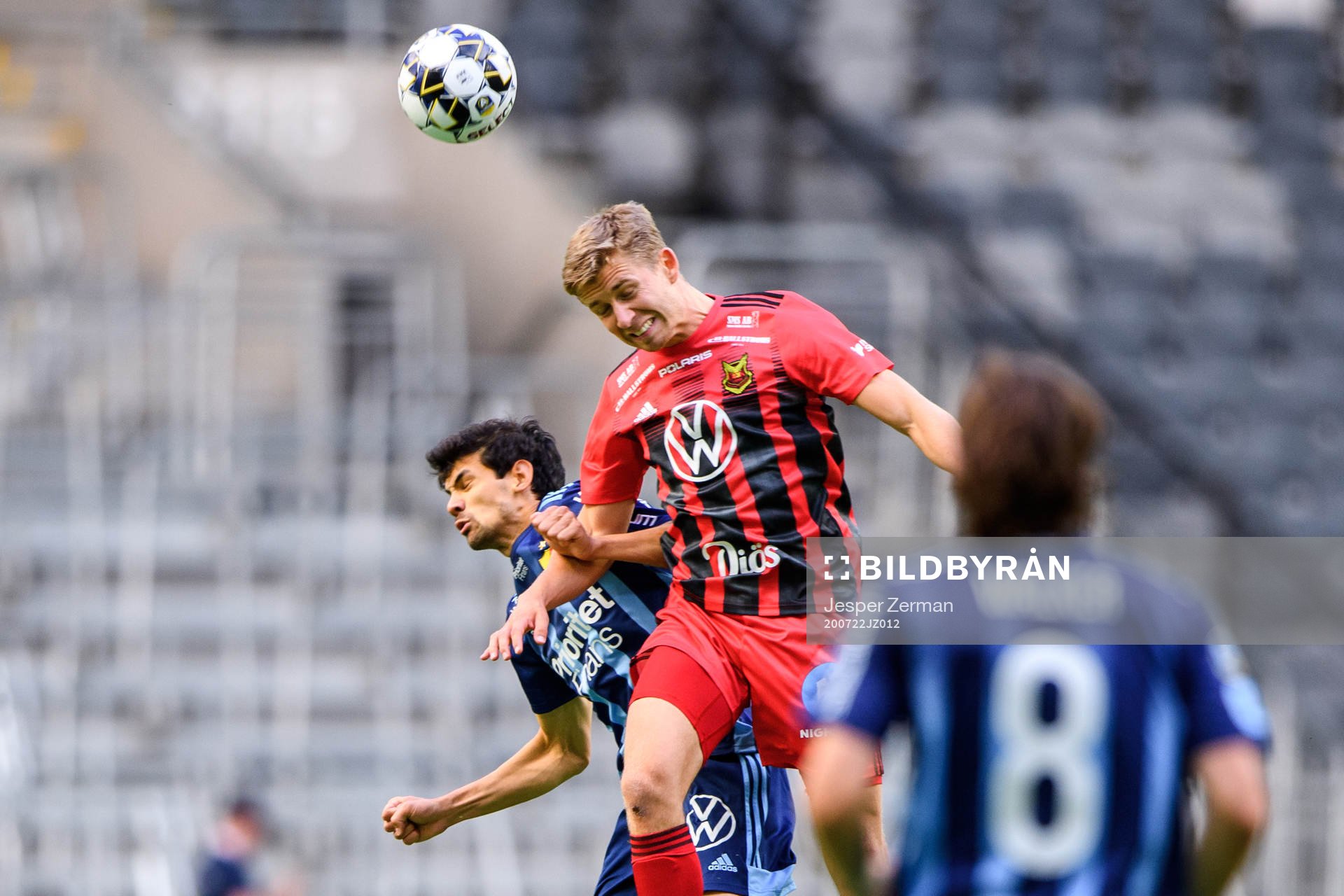 Östersunds Ludvig Fritzson och Djurgårdens Jesper Nyholm