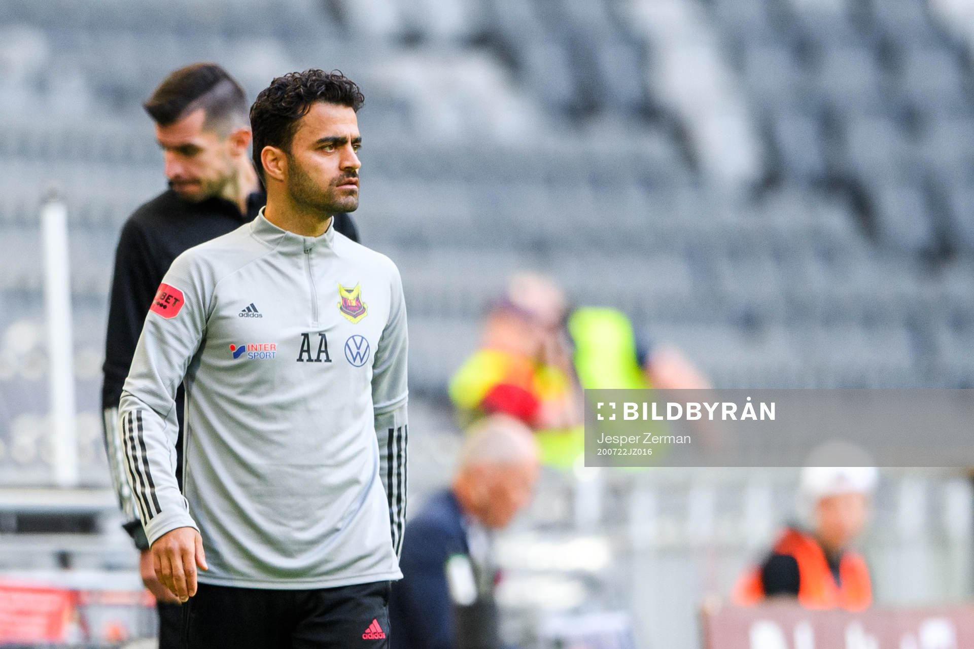 Östersunds assisterande tränare Amir Azrafshan