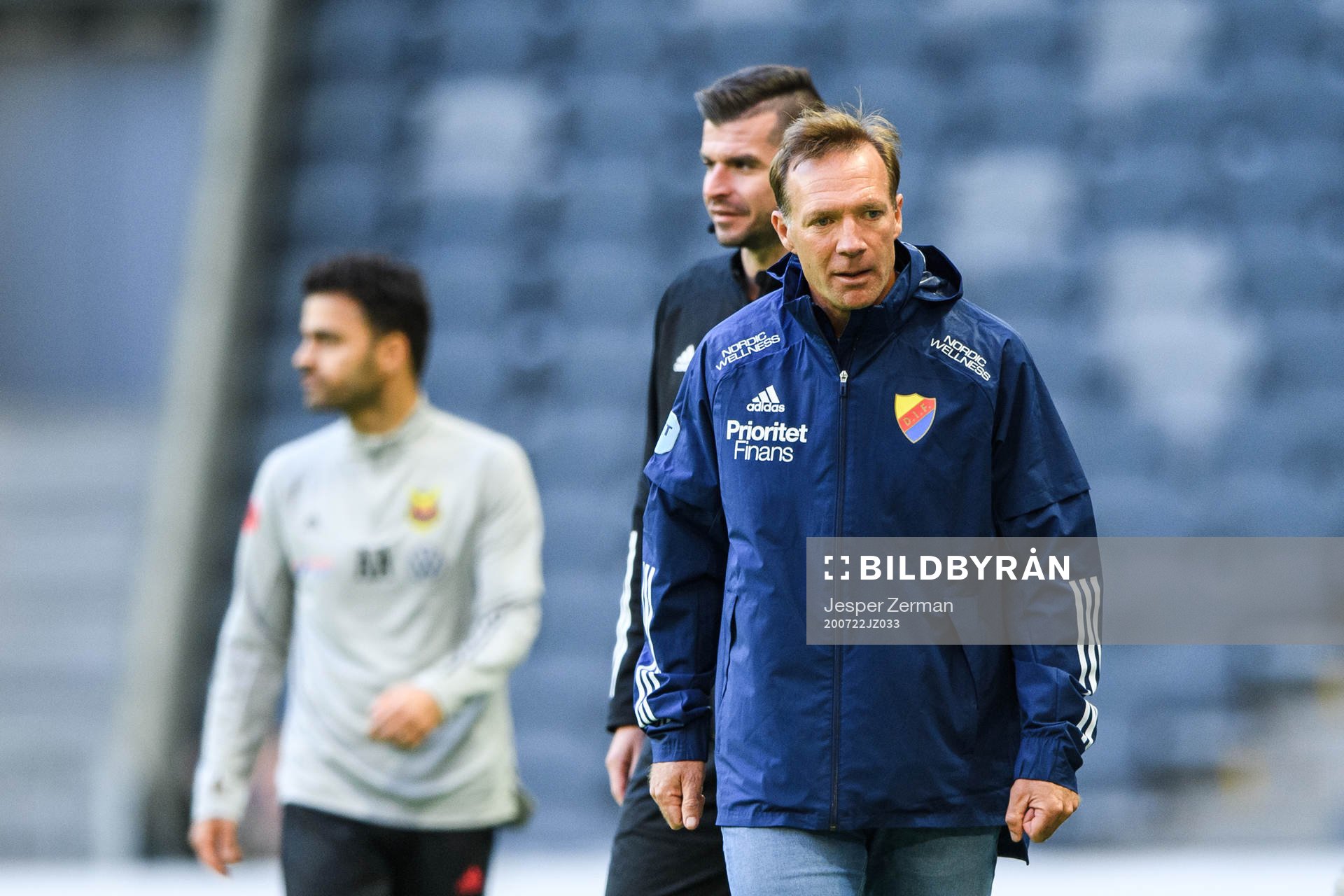Djurgårdens tränare Kim Bergstrand