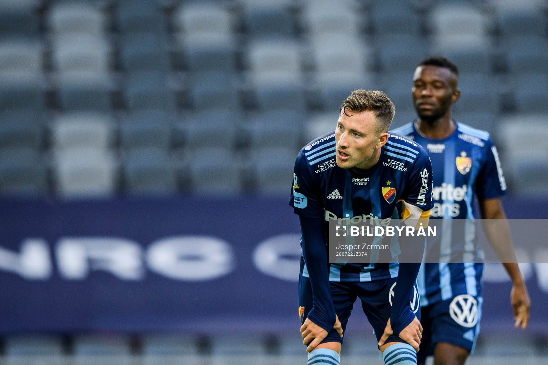 Djurgårdens Fredrik Ulvestad deppar