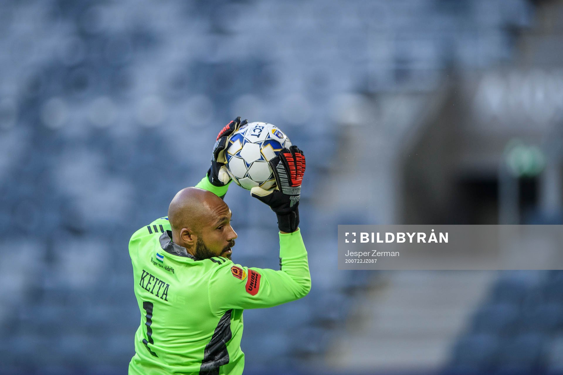 Östersunds målvakt Aly Keita