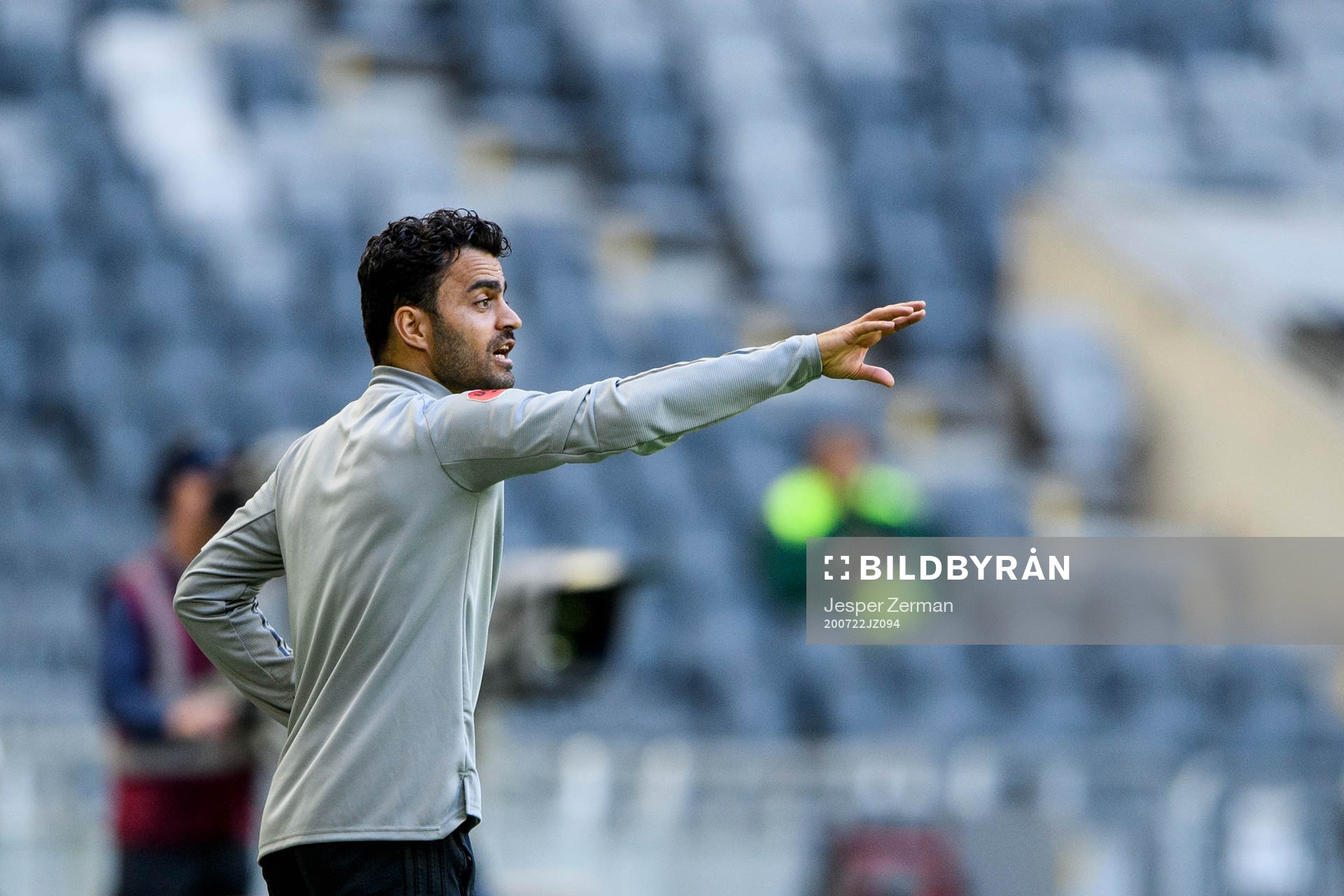 Östersunds assisterande tränare Amir Azrafshan