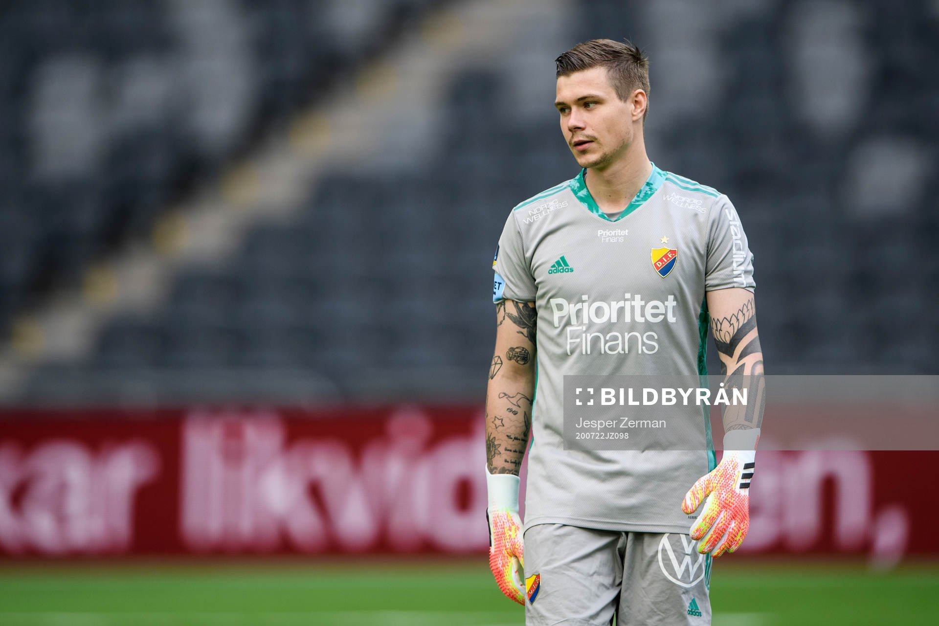 Djurgårdens målvakt Per Kristian Bråtveit