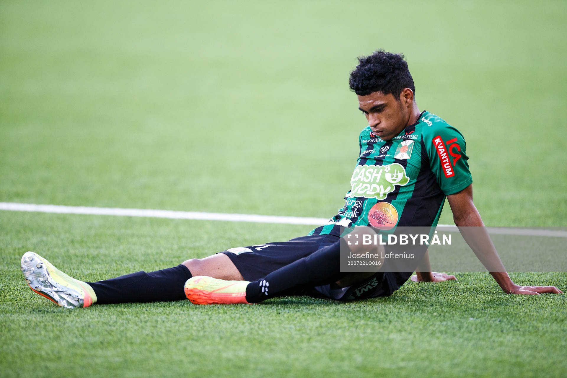 Varbergs Keanin Ayer Boya deppar