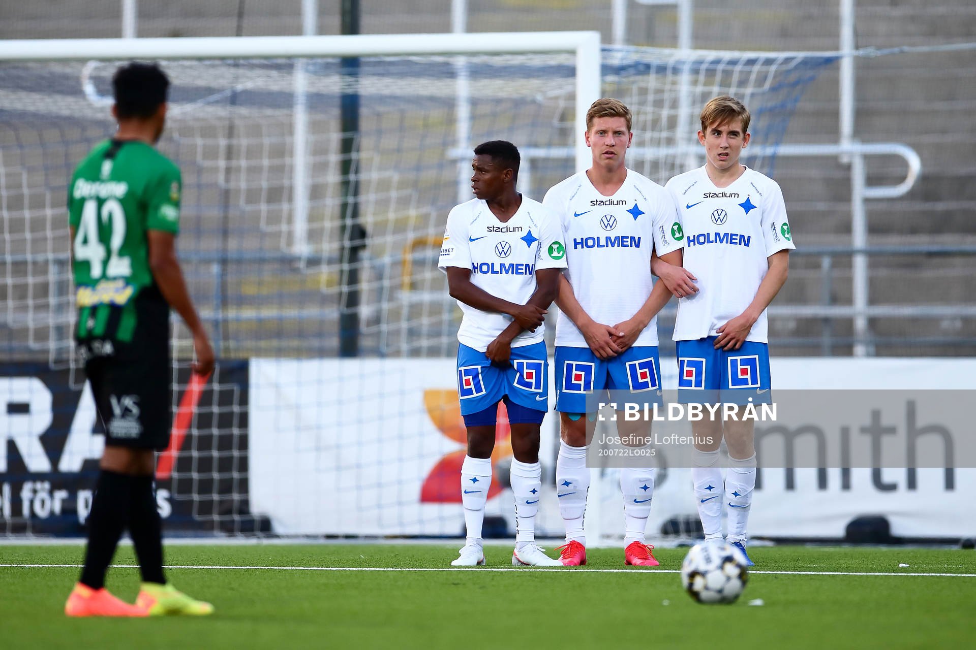 IFK Norrköpings Abdulrazaq Ishaq, Alexander Fransson och