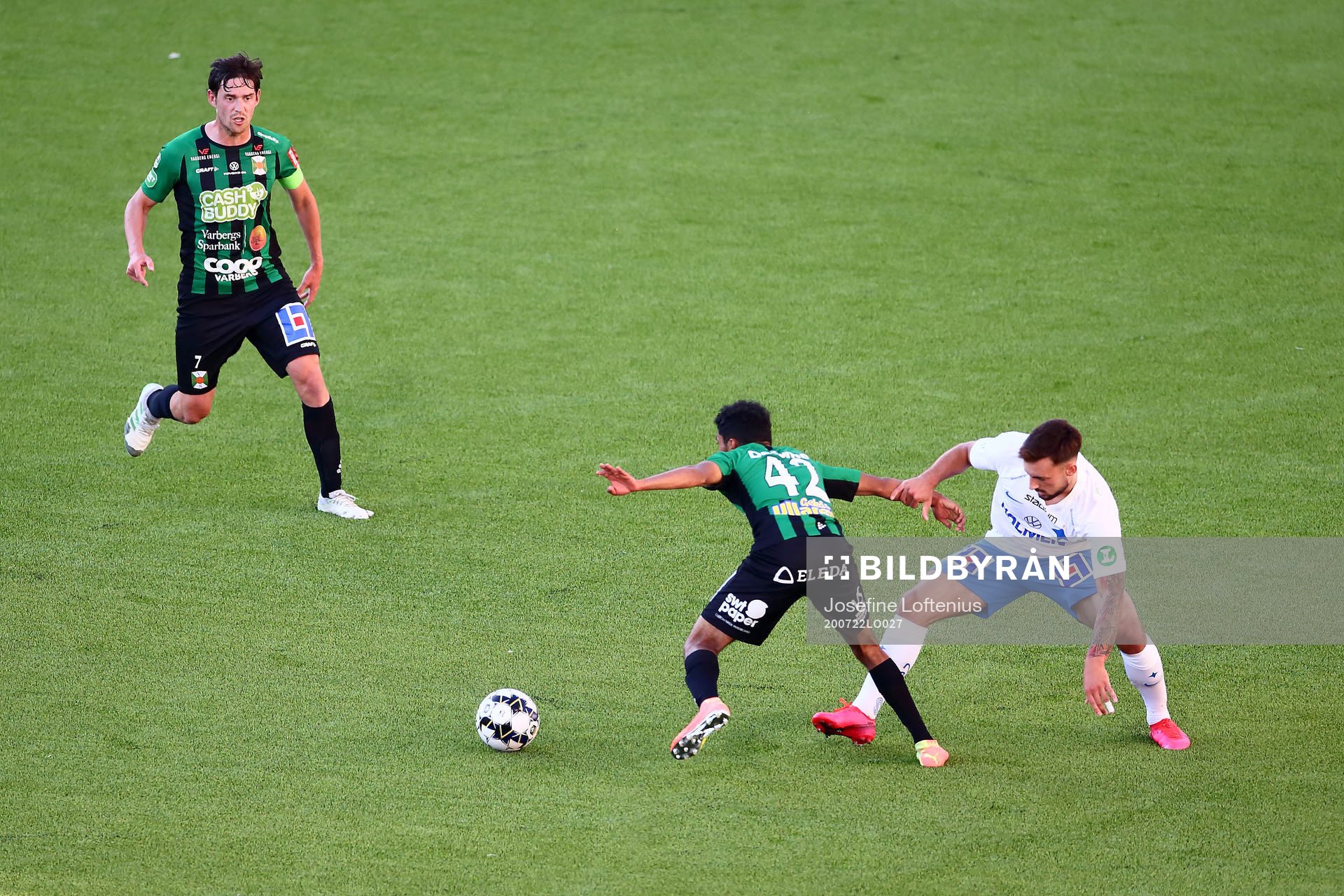 IFK Norrköpings Sead Haksabanovic mot Varbergs Keanin Ayer
