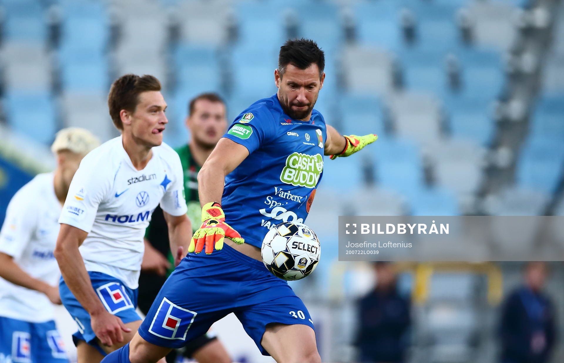 Varbergs målvakt Stojan Lukic
