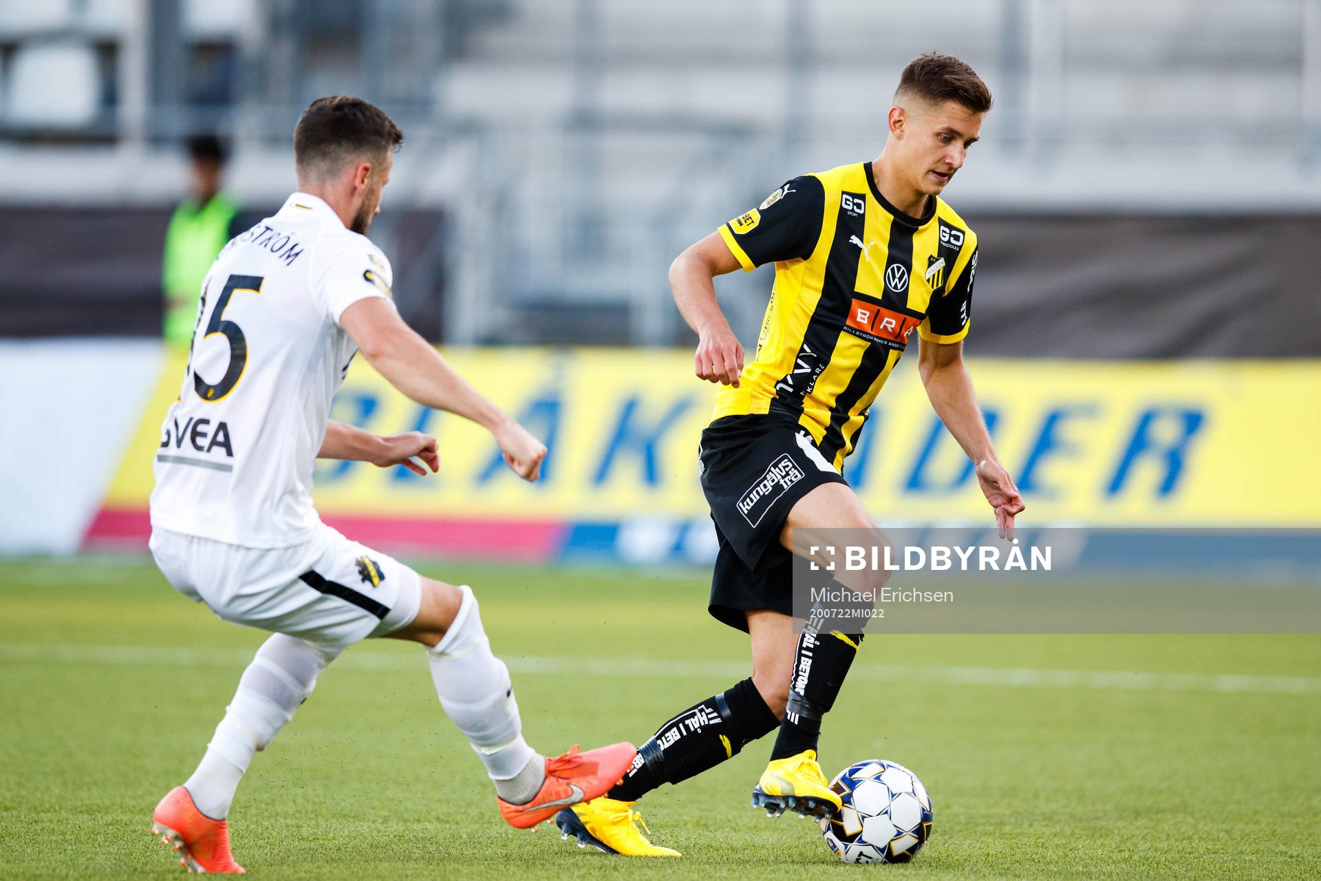 s Robert Lundström och Häckens Leo Bengtsson