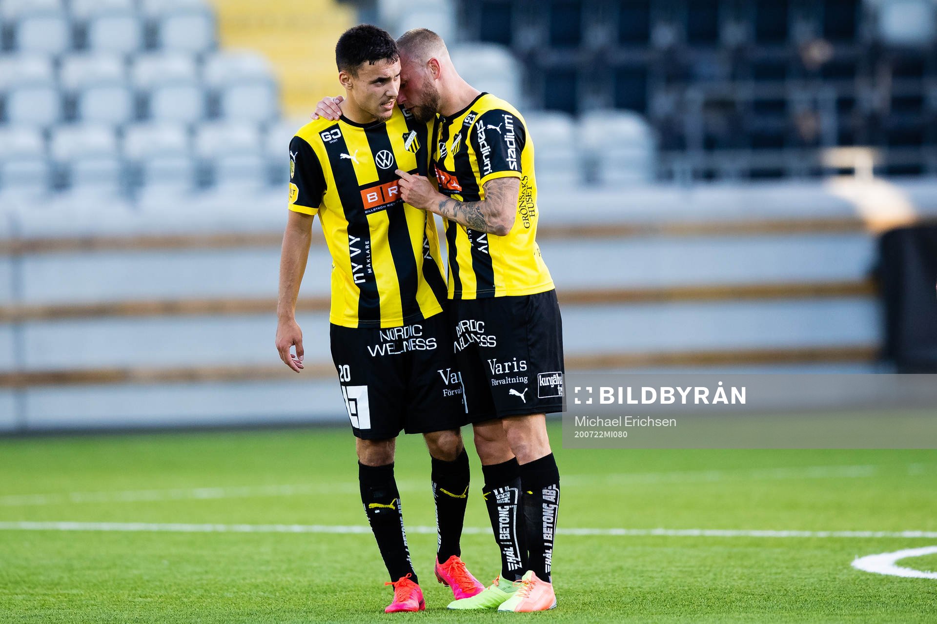 Häckens Ali Youssef ihop med Alexander Faltsetas