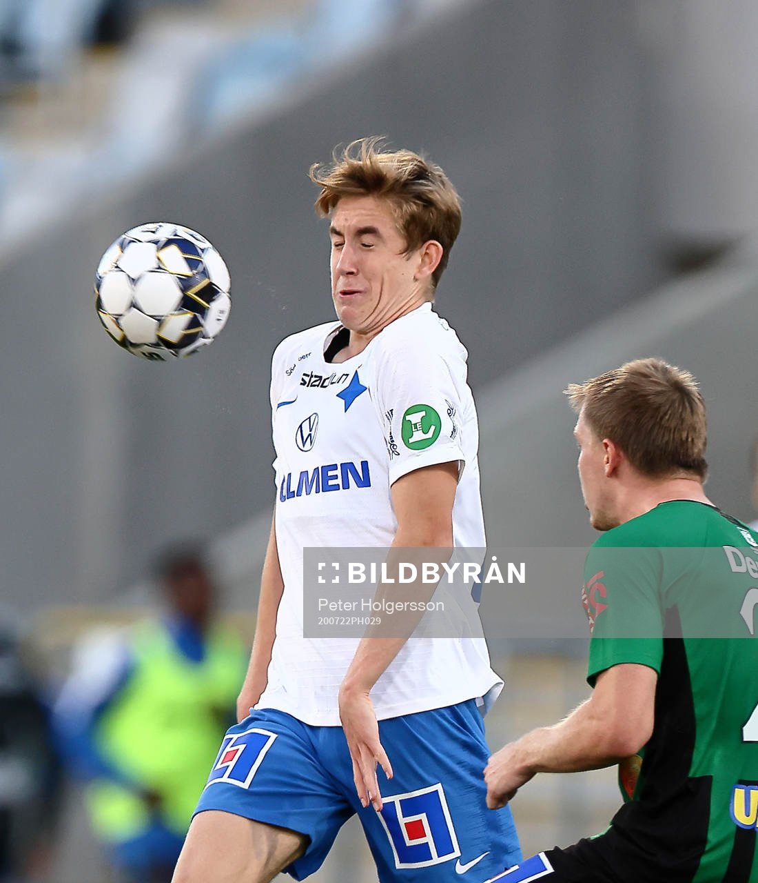 IFK Norrköpings Ísak Bergmann Jóhannesson och Varbergs