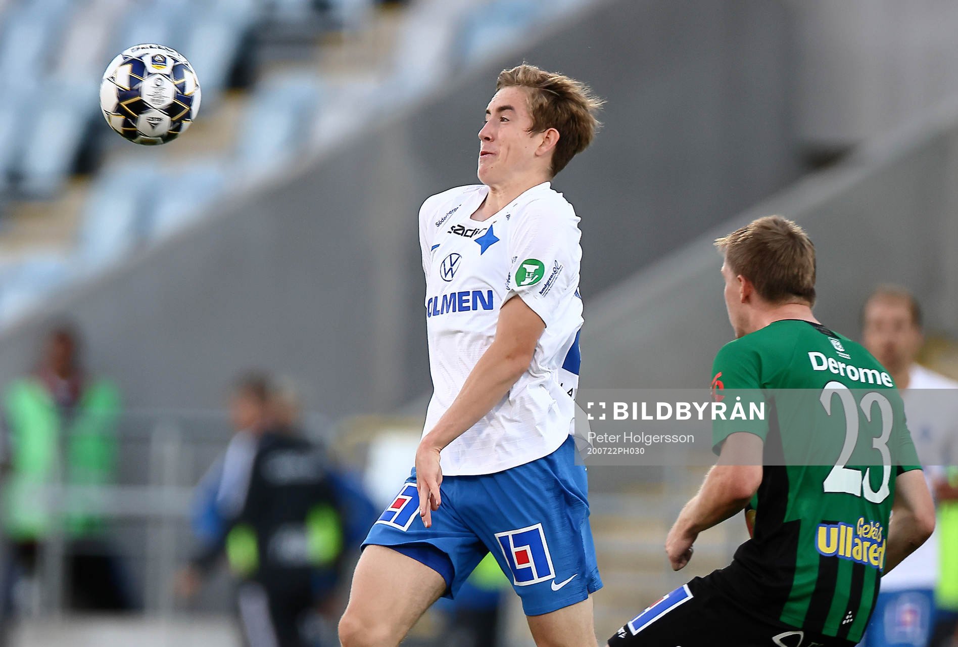 IFK Norrköpings Ísak Bergmann Jóhannesson och Varbergs