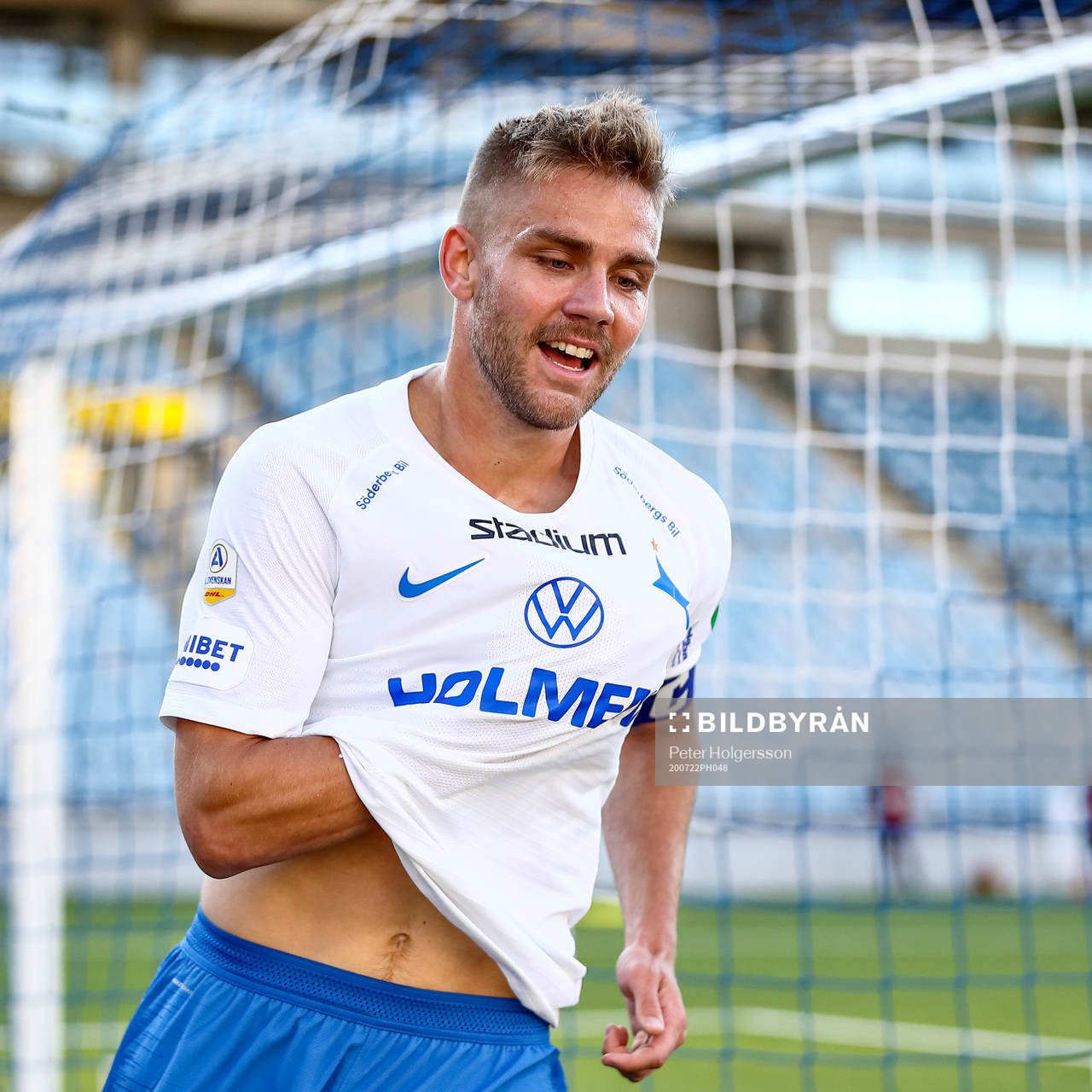 IFK Norrköpings Christoffer Nyman jublar