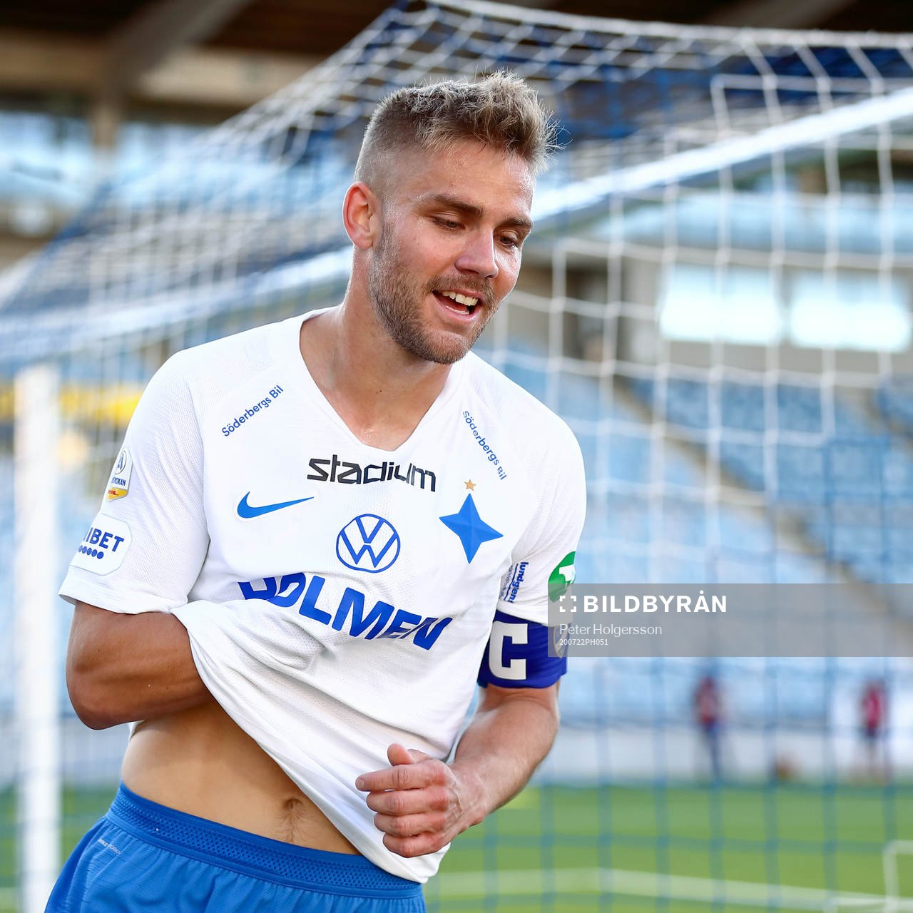 IFK Norrköpings Christoffer Nyman jublar