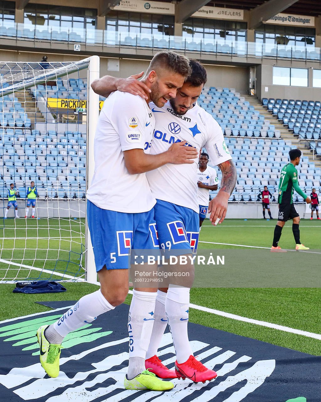 IFK Norrköpings Christoffer Nyman och Sead Haksabanovic