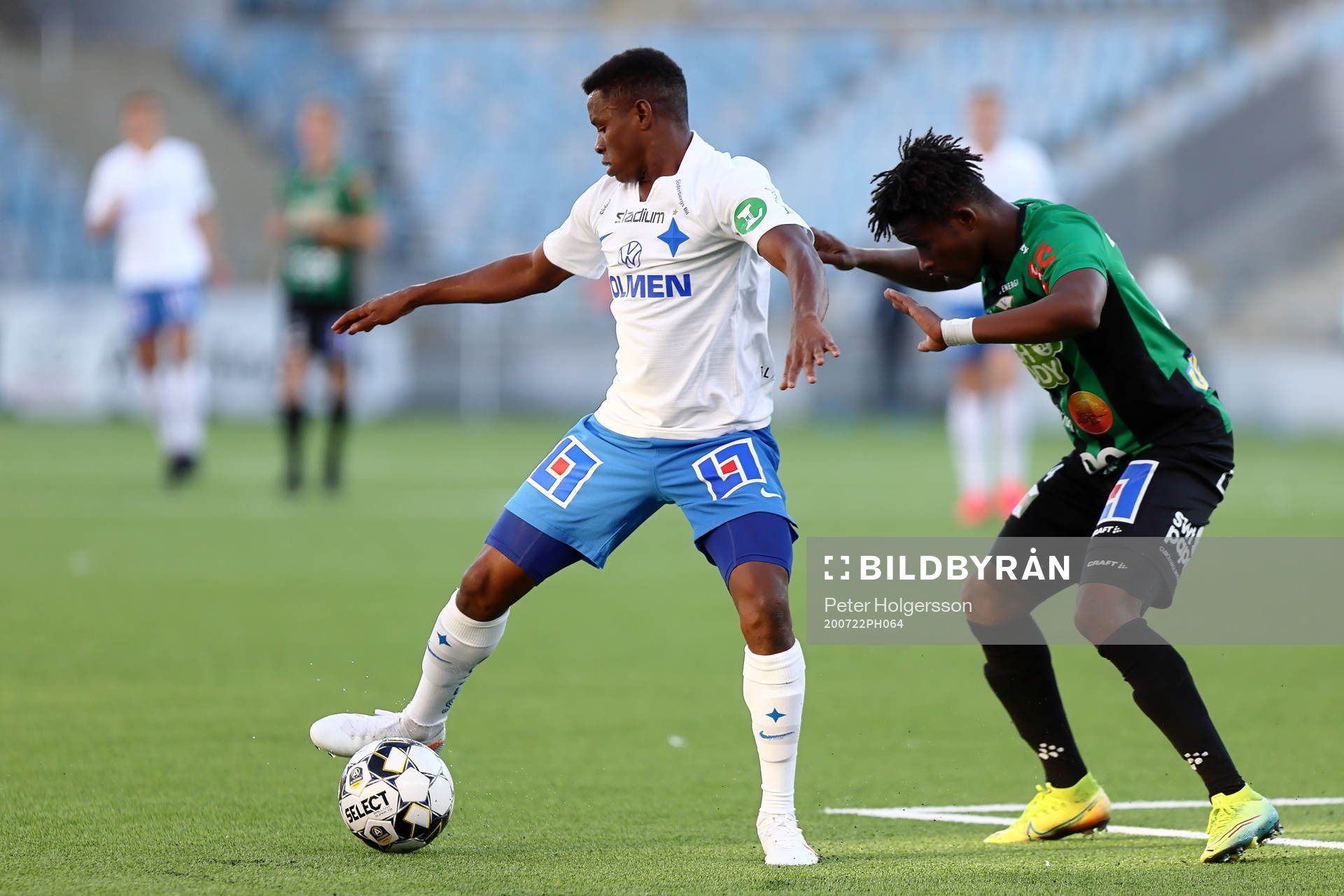 IFK Norrköpings Abdulrazaq Ishaq 0ch Varbergs Adama Fofana