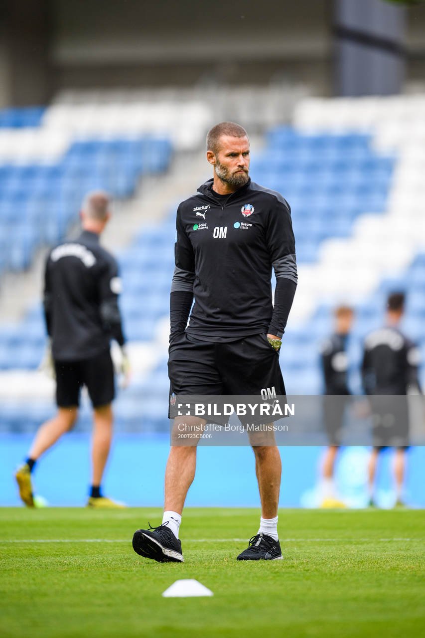Helsingborgs tränare Olof Mellberg