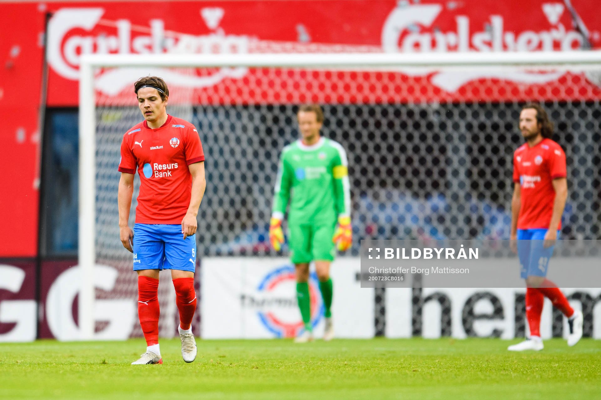 Helsingborgs Brandur Hendriksson deppar