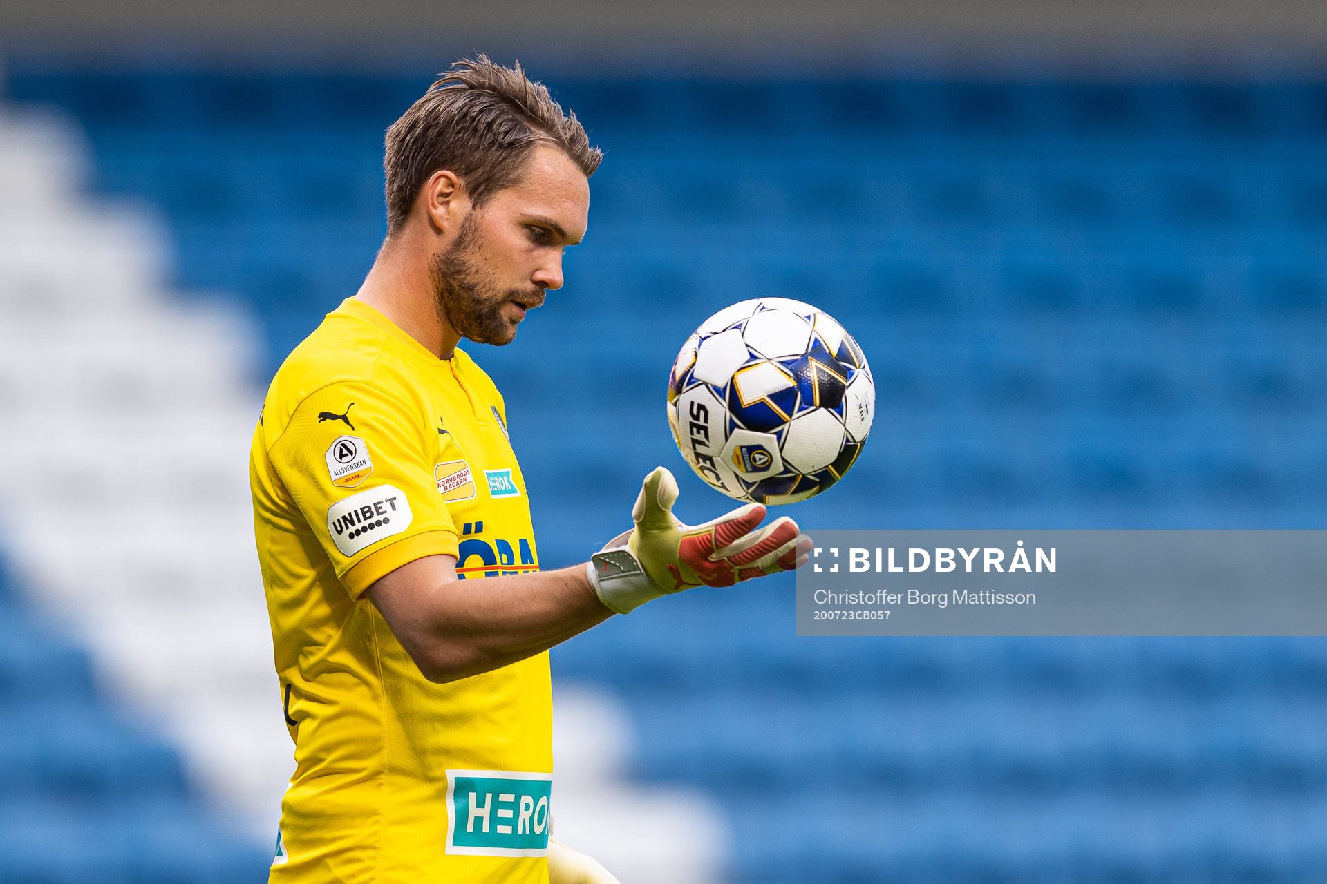 Örebros målvakt Oscar Jansson