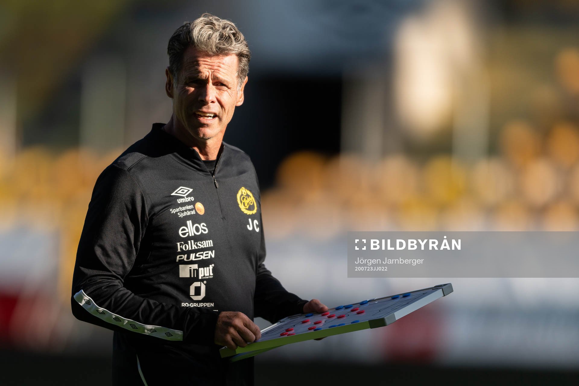 Tränare Joakim Carlsson