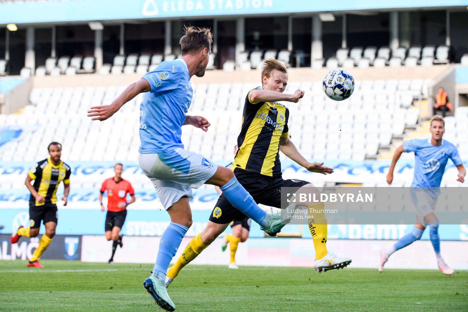Malmö FFs Ola Toivonen och Hammarbys Tim Söderström