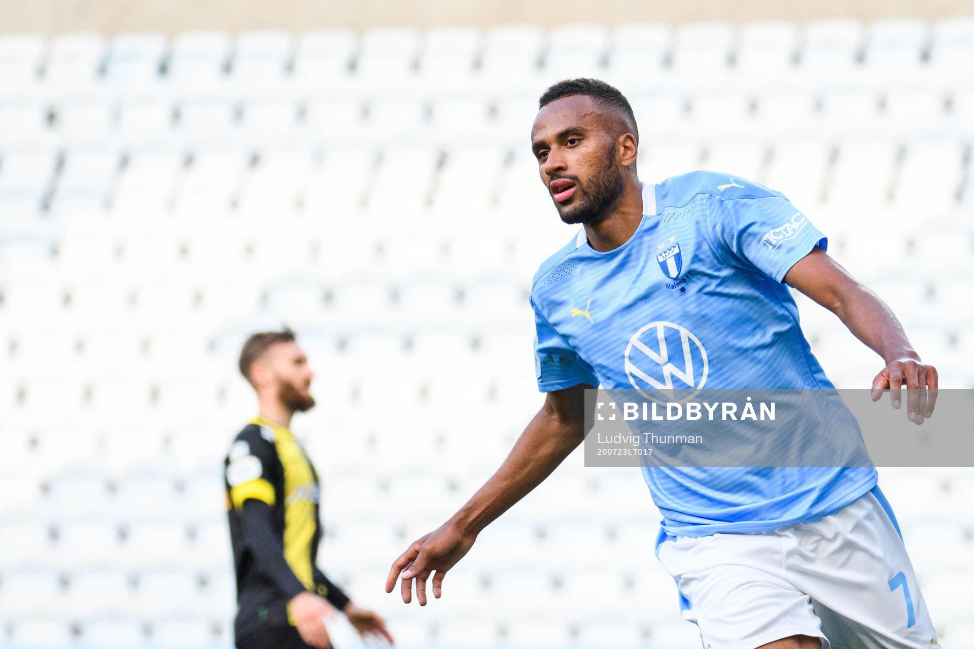Malmö FFs Isaac Kiese Thelin jublar