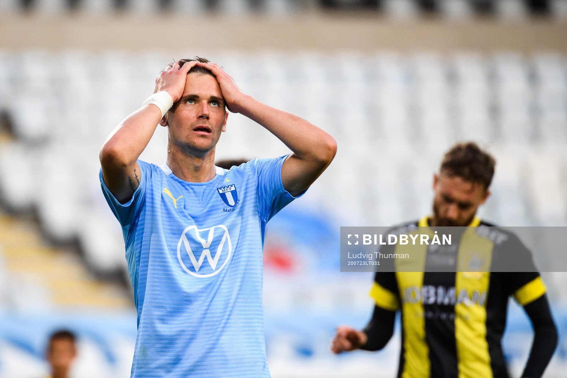 Malmö FFs Marcus Antonsson deppar