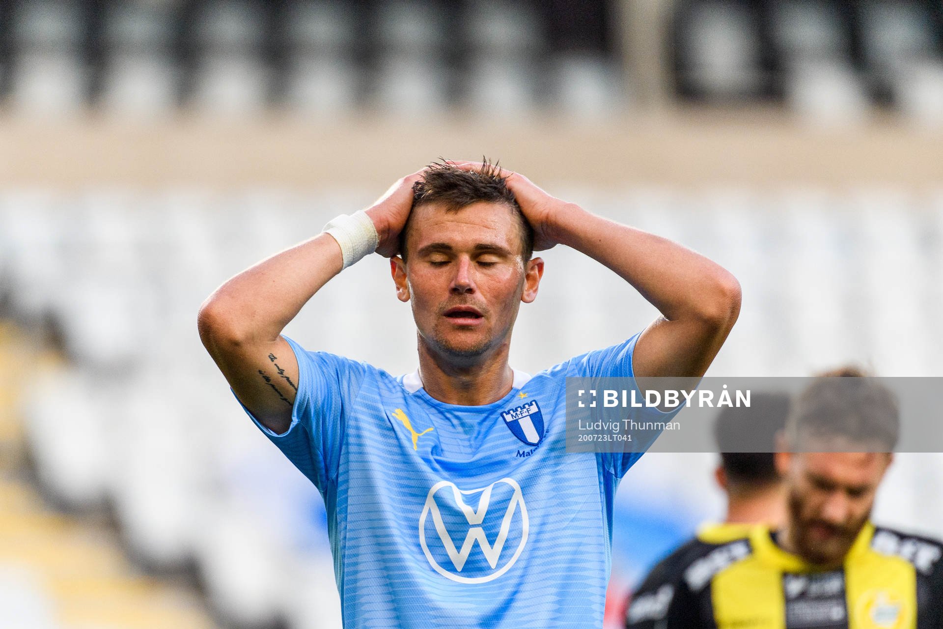 Malmö FFs Marcus Antonsson deppar